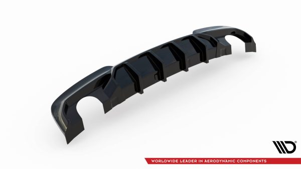 Diffuser V.2 BMW 5 M-Pack F10 / F11 (Versjon med to enkle eksosanlegg)