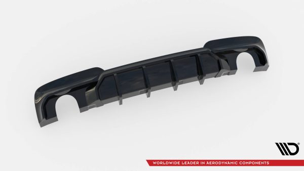 Diffuser V.2 BMW 5 M-Pack F10 / F11 (Versjon med to enkle eksosanlegg)