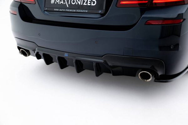 Diffuser V.2 BMW 5 M-Pack F10 / F11 (Versjon med to enkle eksosanlegg)