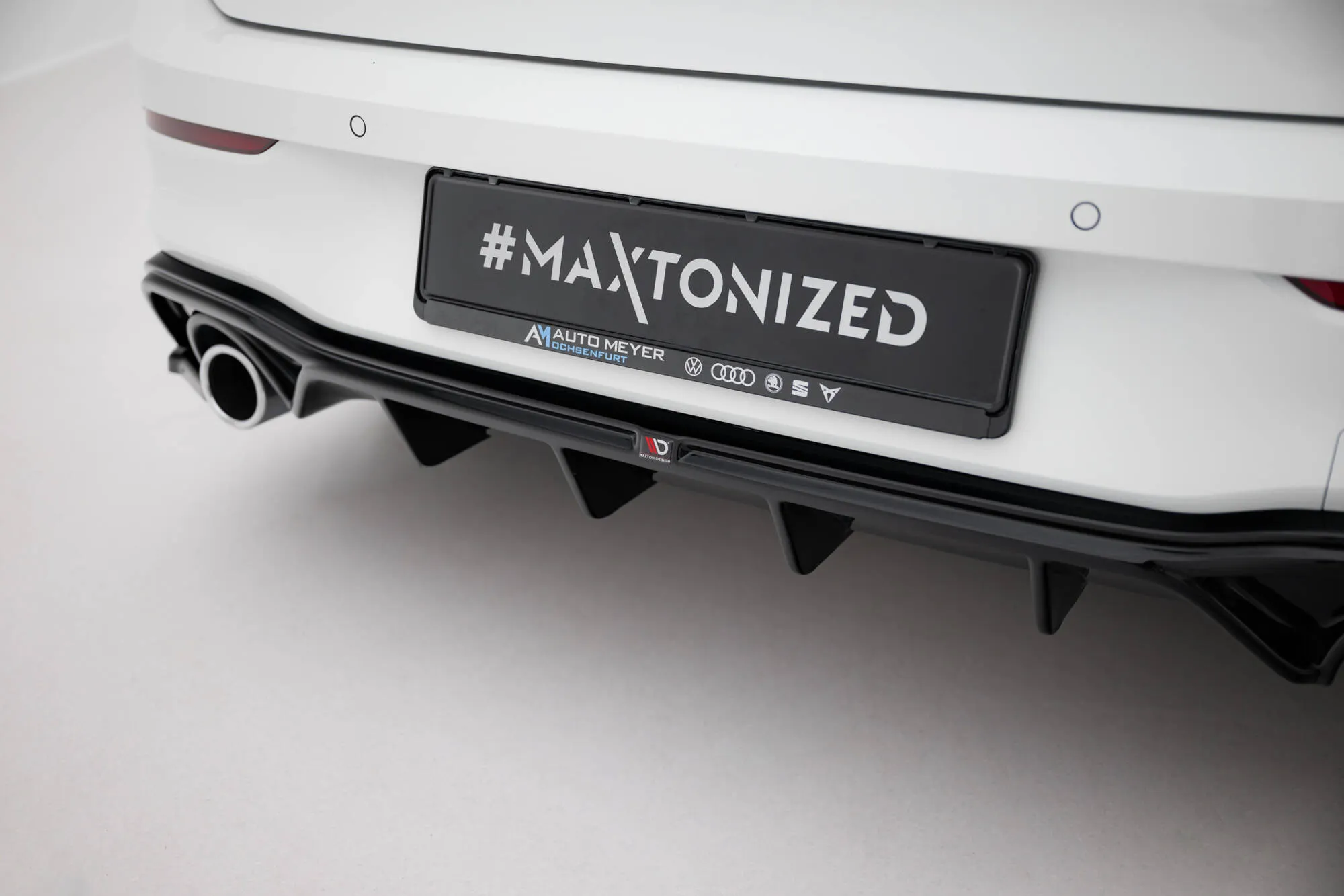 Diffuser V.2 Volkswagen Golf GTI Mk8 - Bilde 3