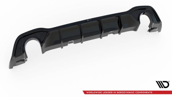 Diffuser V.2 Volkswagen Golf GTI Mk8