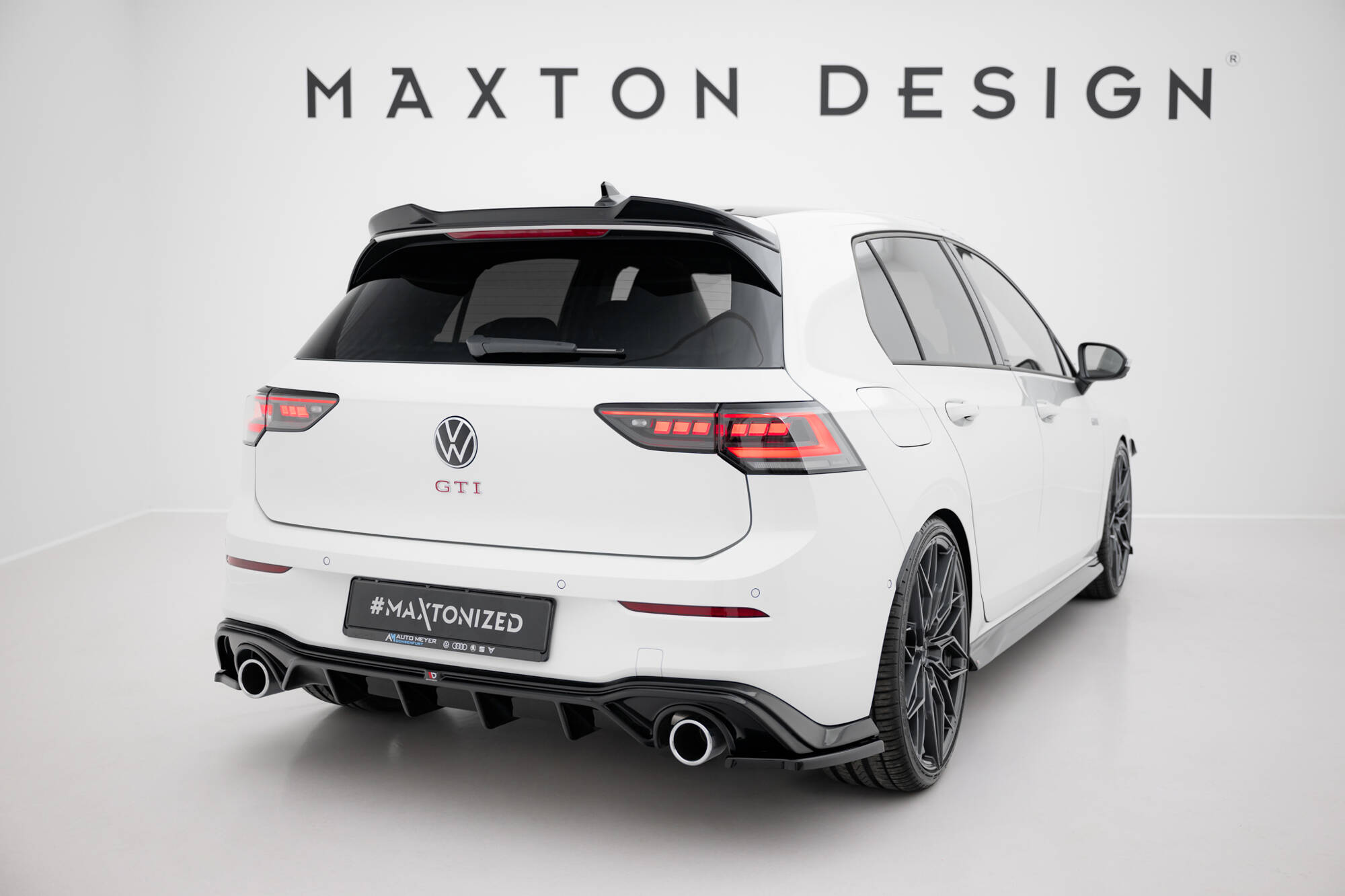 Diffuser V.2 Volkswagen Golf GTI Mk8