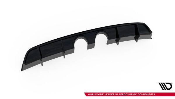 Diffuser V.2 Volkswagen Scirocco Mk3 (Wydech R32)