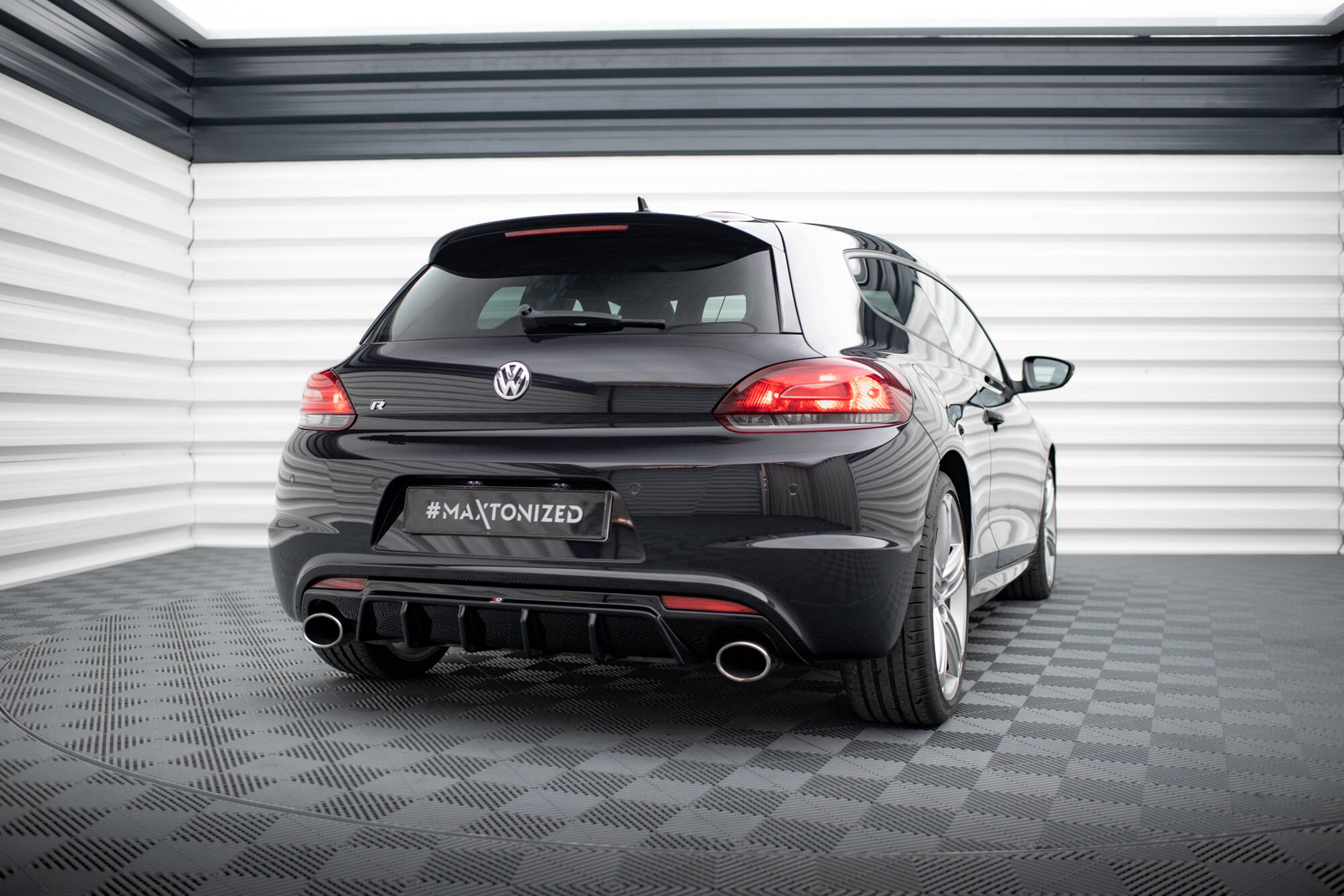 Diffuser V.2 Volkswagen Scirocco R Mk3