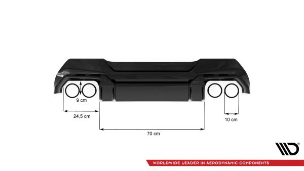 Diffuser V.2 BMW 1 F40 M-Pack/ M135i