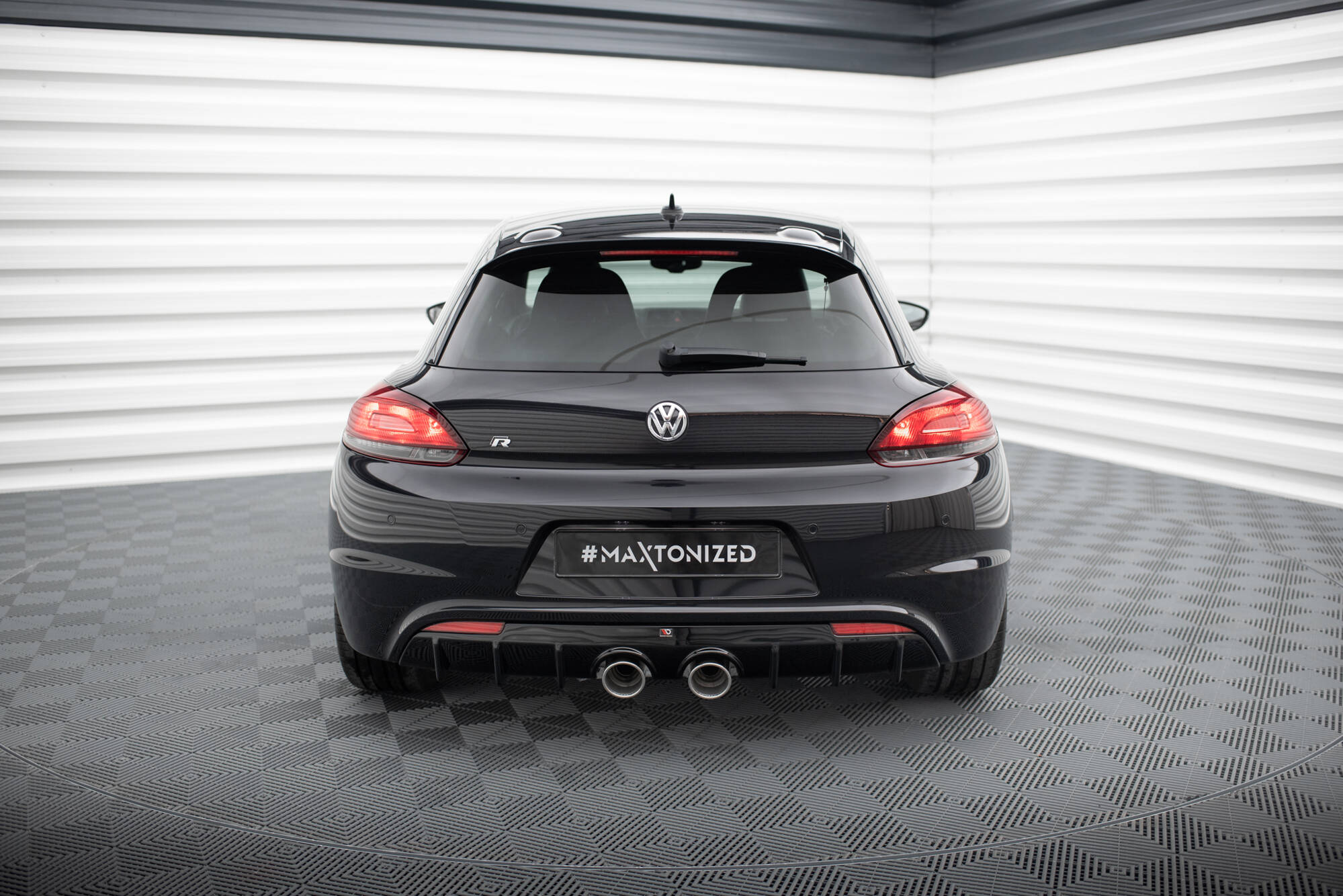 Diffuser V.3 Volkswagen Scirocco R Mk3