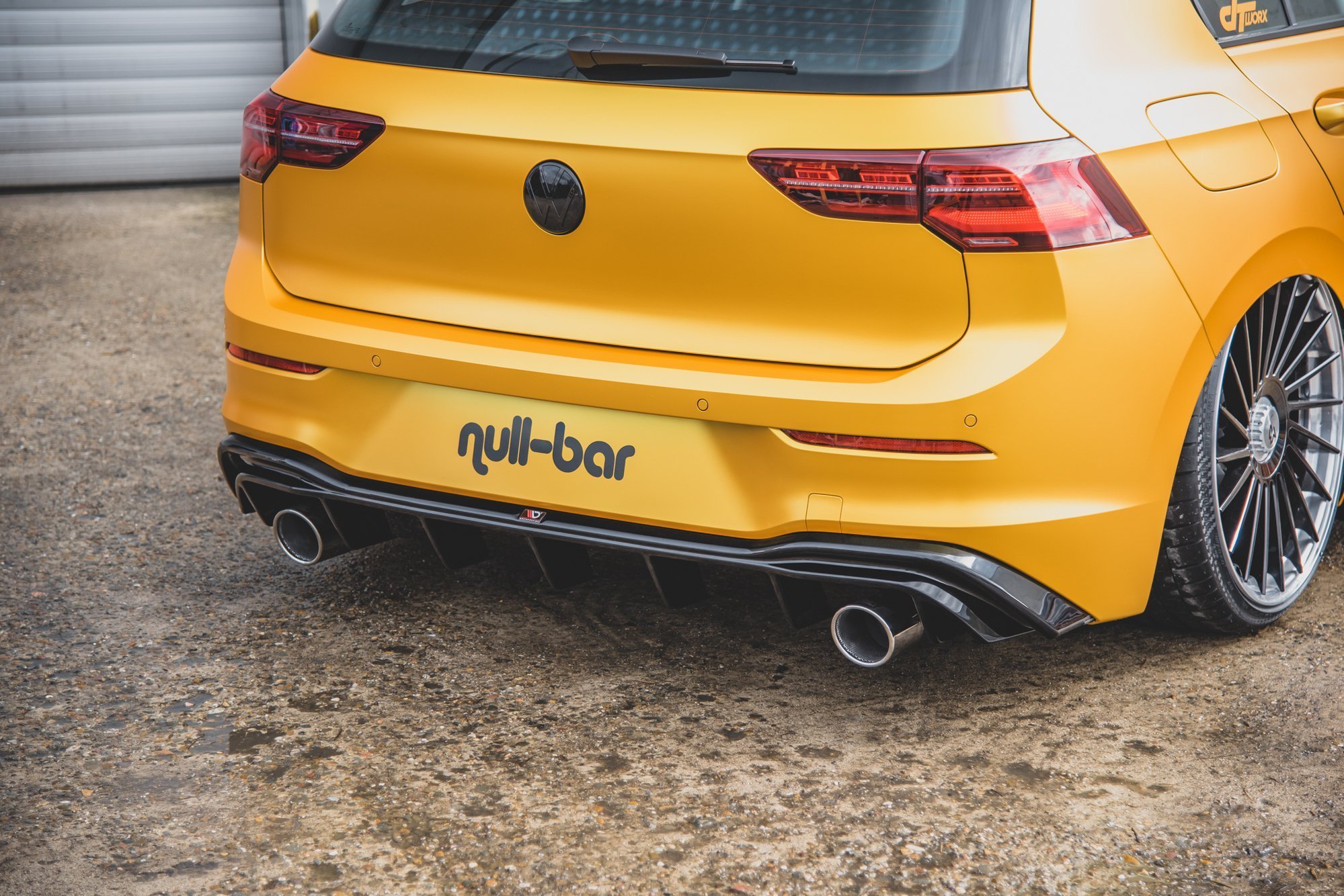 Diffuser Volkswagen Golf Mk8 (GTI Look)