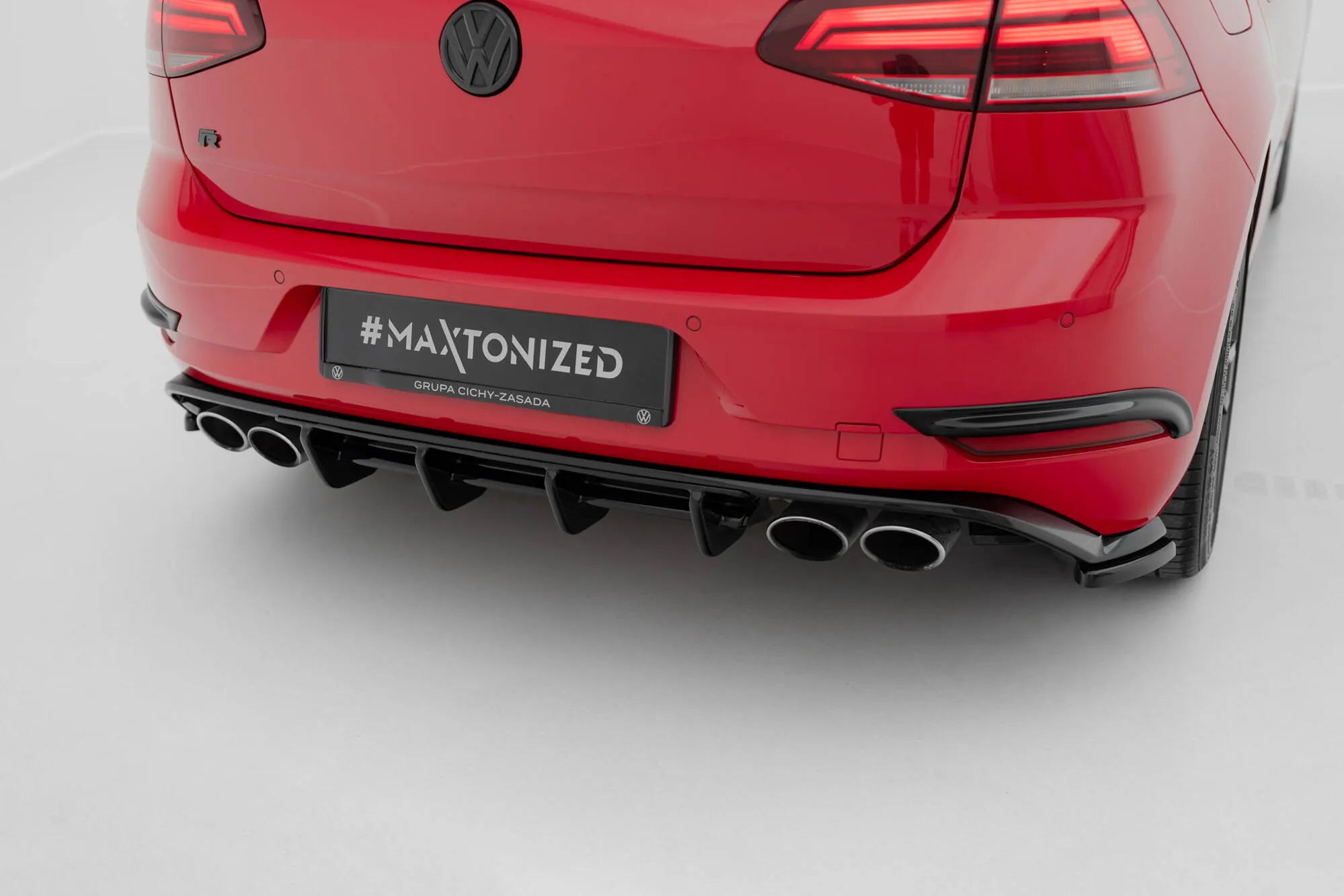 Diffuser Volkswagen Golf R Hatchback R Mk7 Facelift - Bilde 3