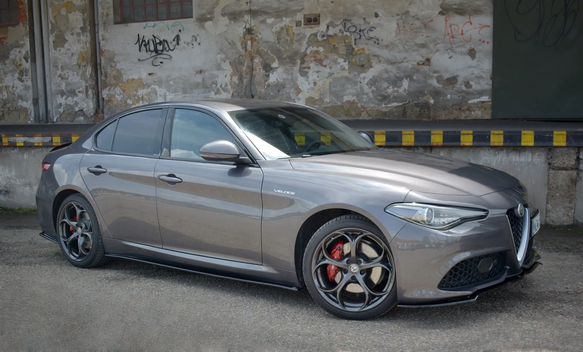 Sideskjørt Alfa Romeo Giulia Veloce
