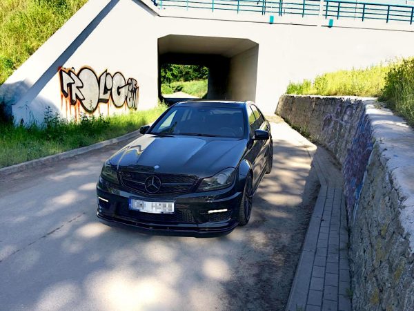 Sideskjørt Mercedes-Benz C63 AMG Sedan / Estate W204 Facelift / S204 Facelift