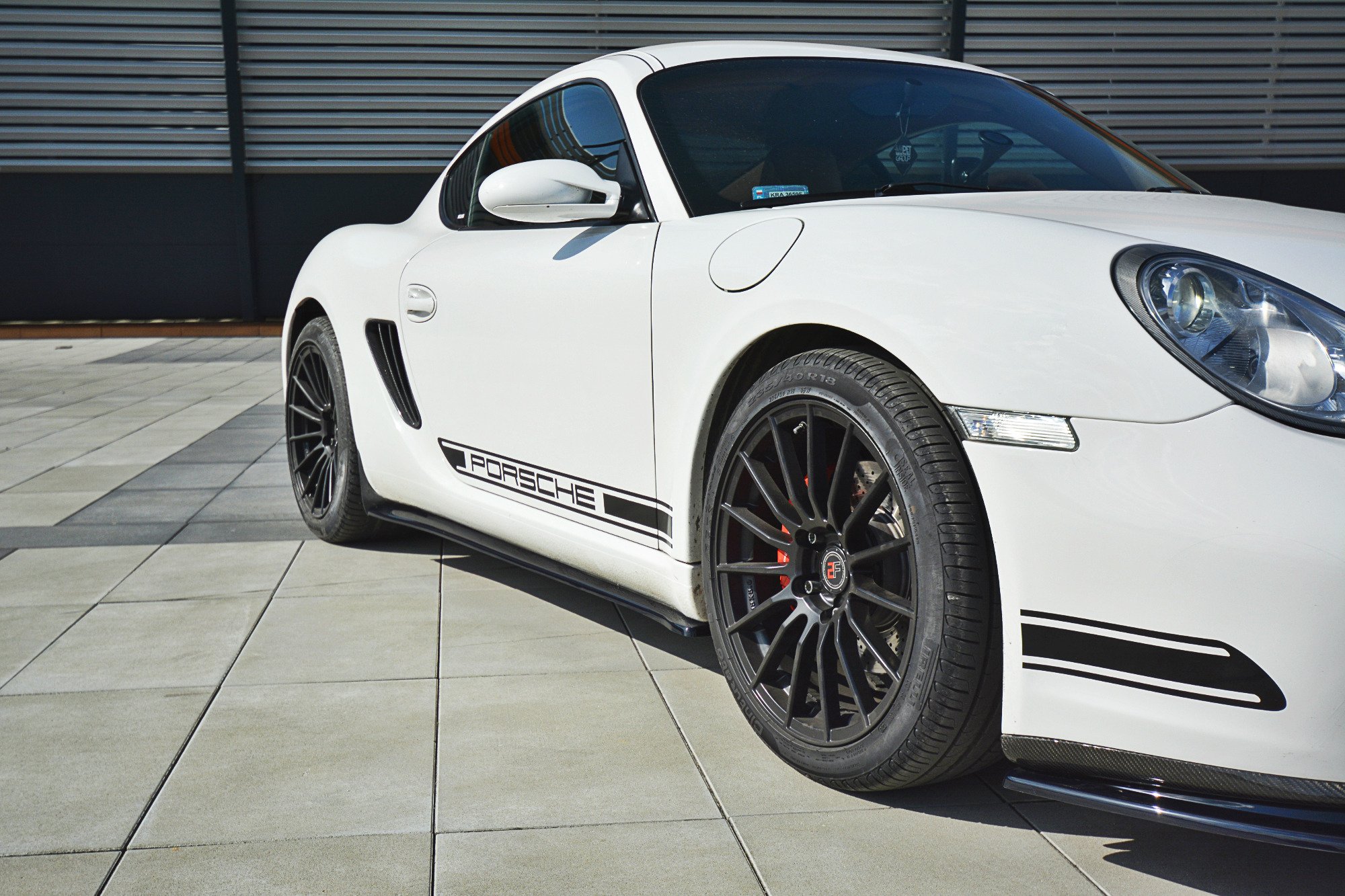 Sideskjørt PORSCHE CAYMAN S 987C