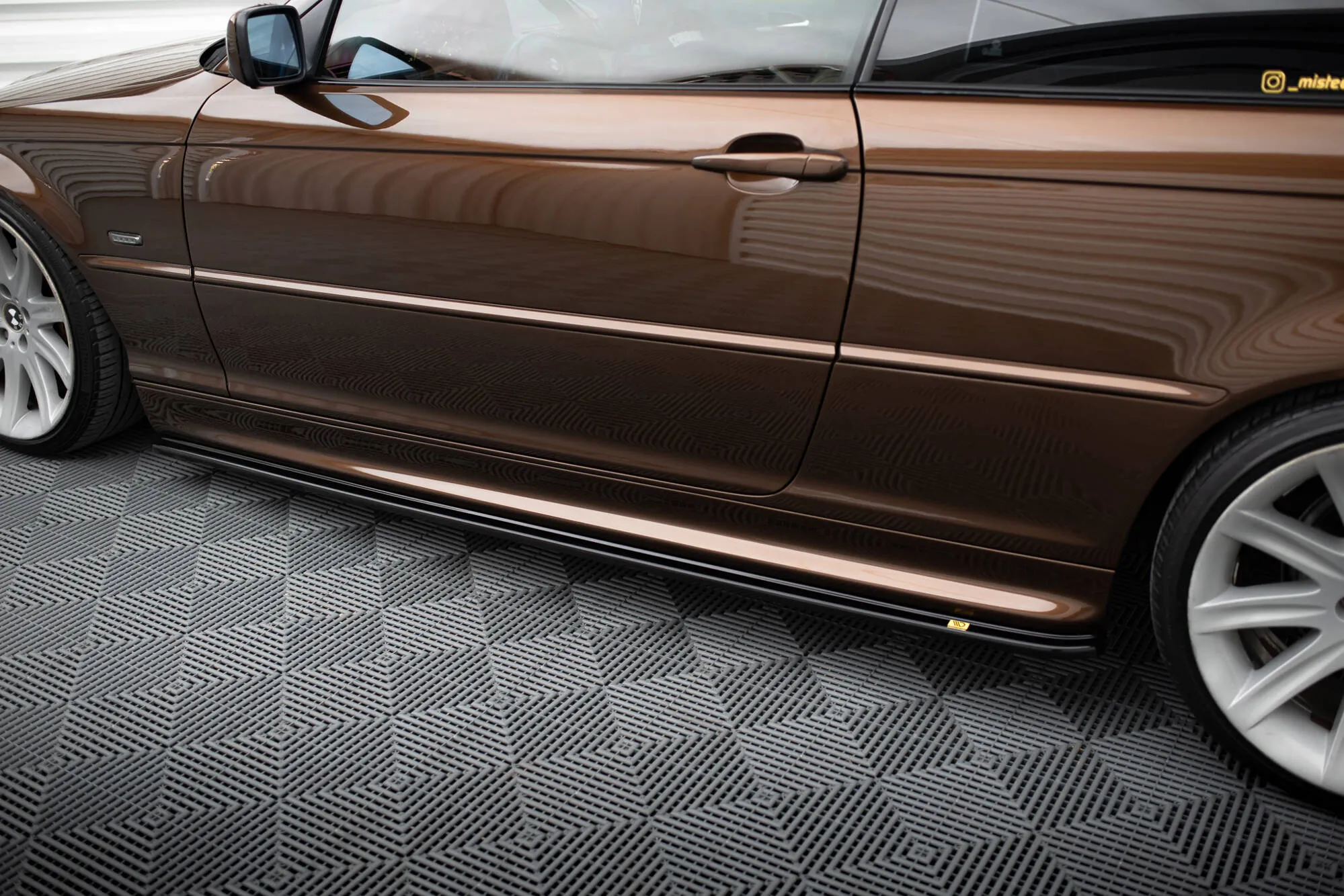 Sideskjørt V.1 BMW 3 E46 M-Pack Coupe - Bilde 3