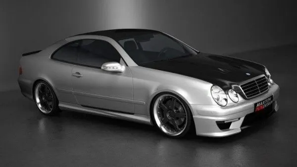 Sideskjørt Mercedes CLK W208