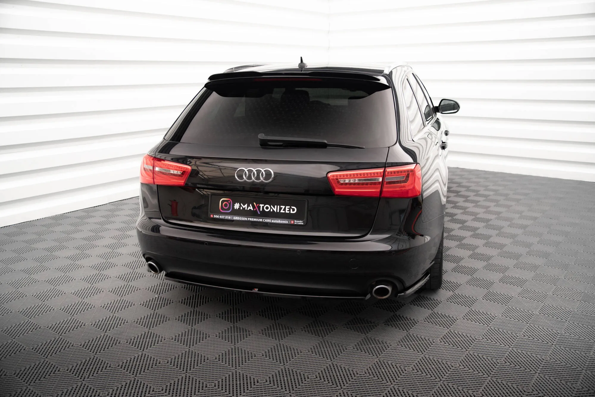 Spoiler Cap V.1 Audi A6 C7 Avant - Bilde 3