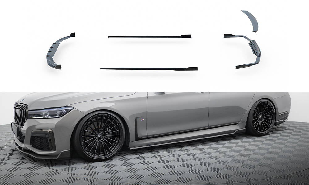 Splittersett Karbon BMW 7 M-Pack G11 Facelift