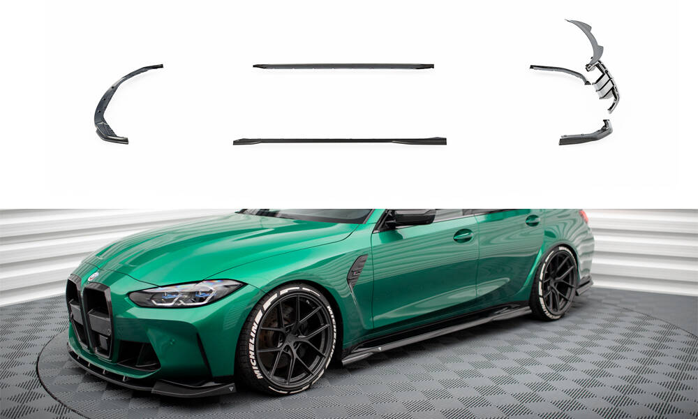 Splittersett Karbon BMW M3 G80 Sedan