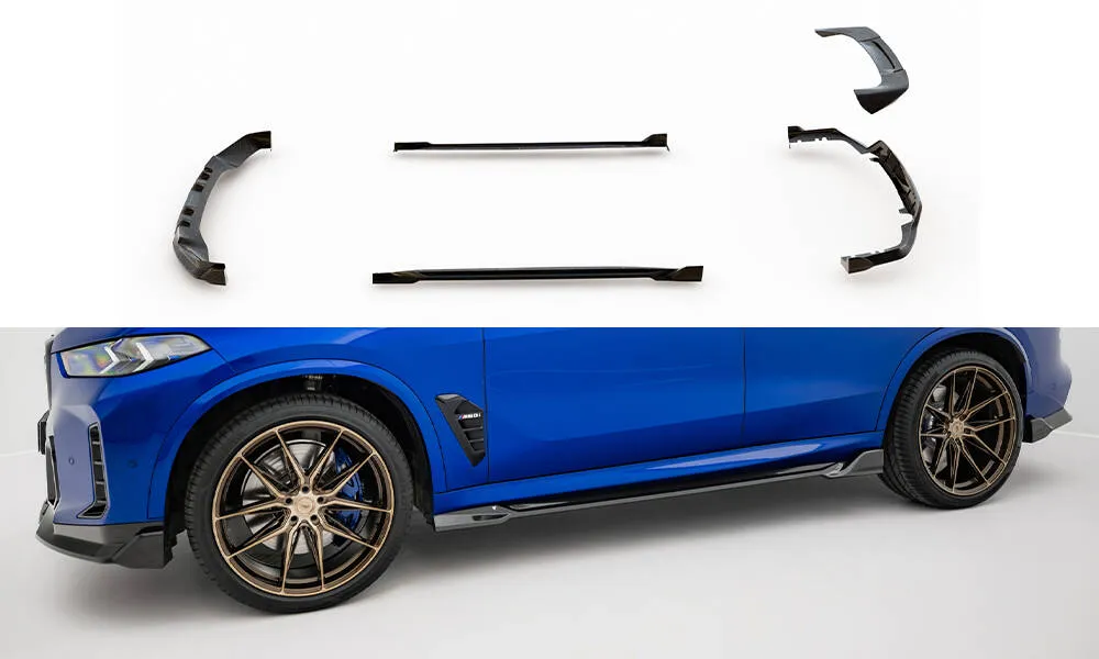 Splittersett Karbon BMW X5 M-Pack G05 Facelift