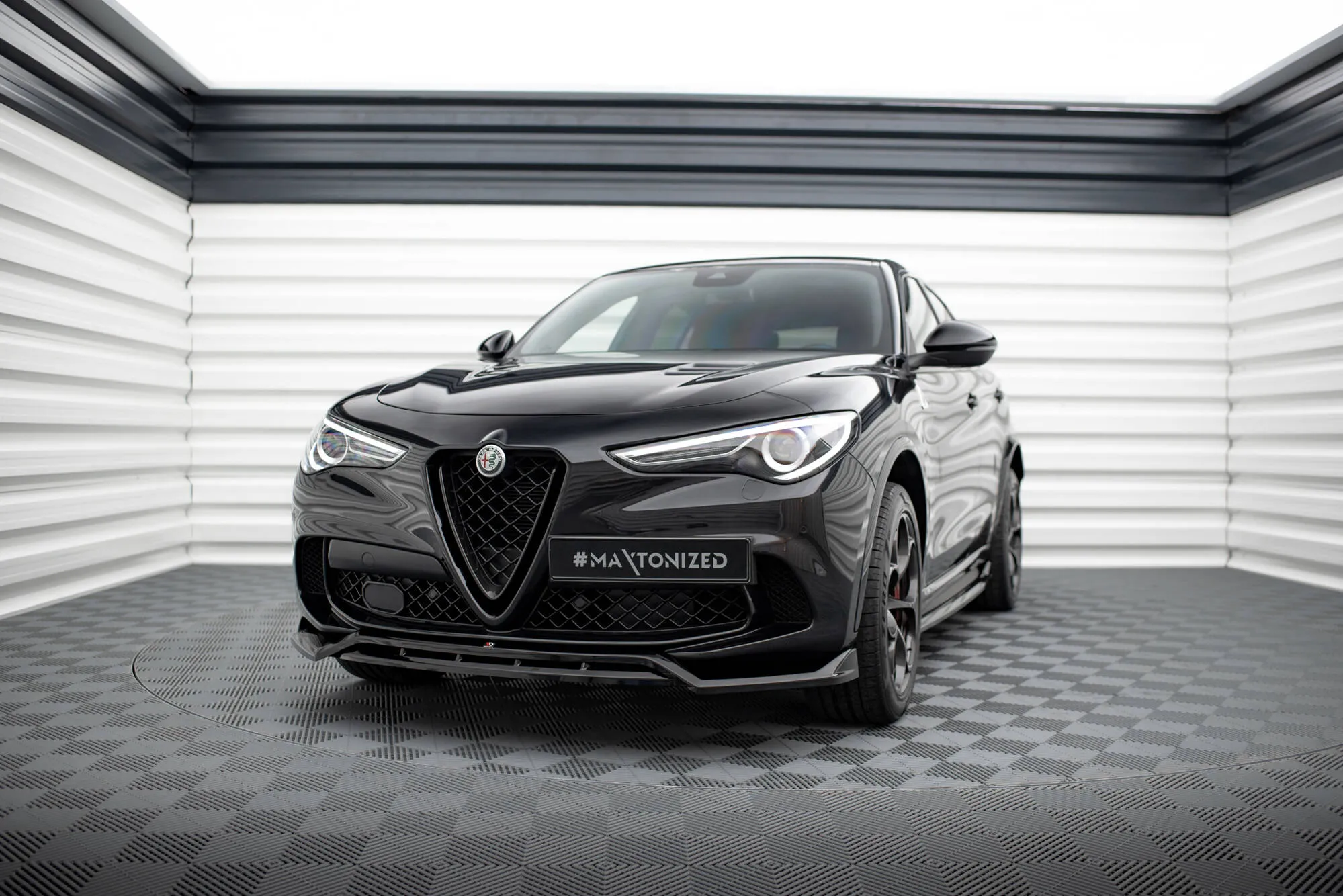 Splittersett Alfa Romeo Stelvio Quadrifoglio Mk1 - Bilde 2
