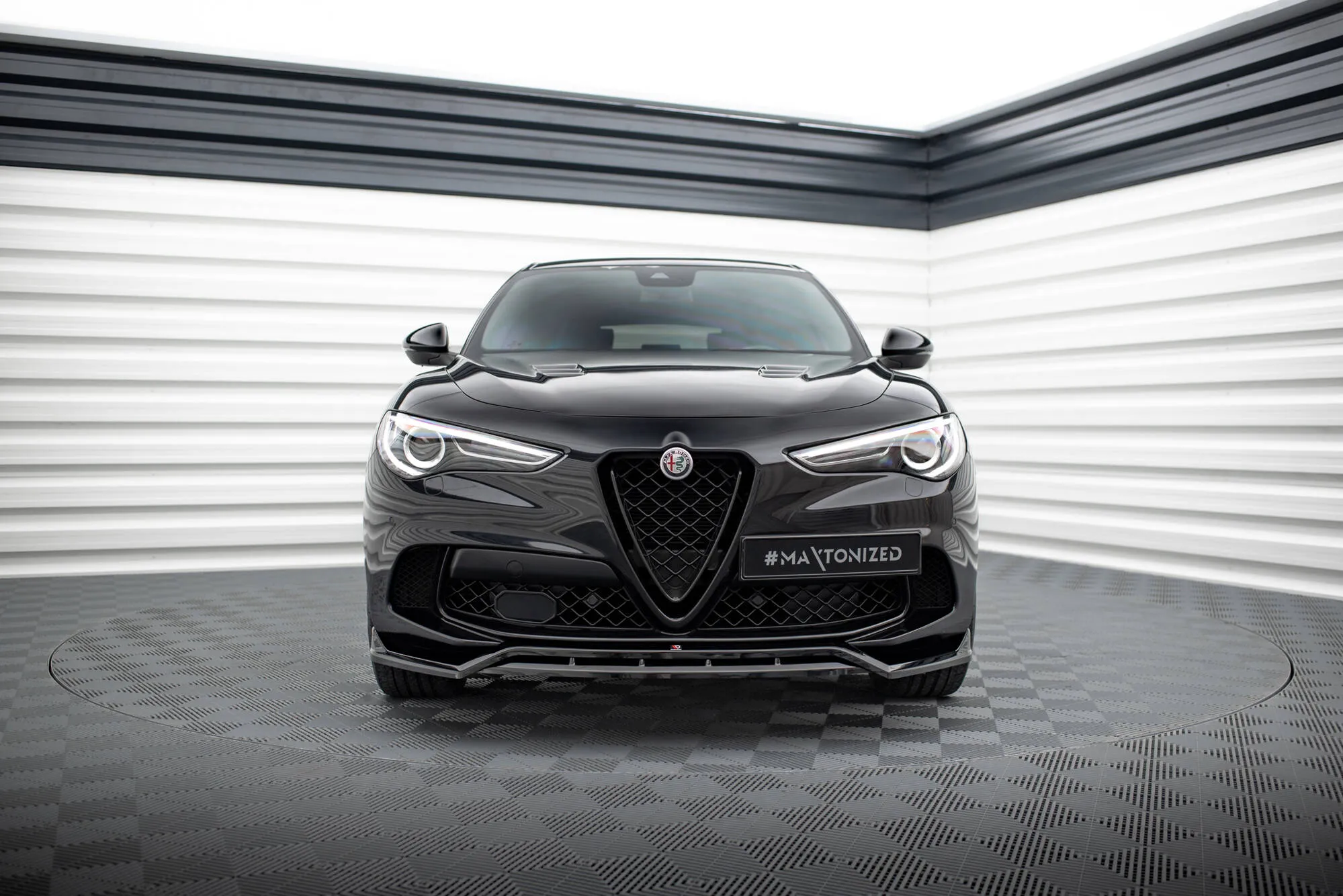 Splittersett Alfa Romeo Stelvio Quadrifoglio Mk1 - Bilde 3