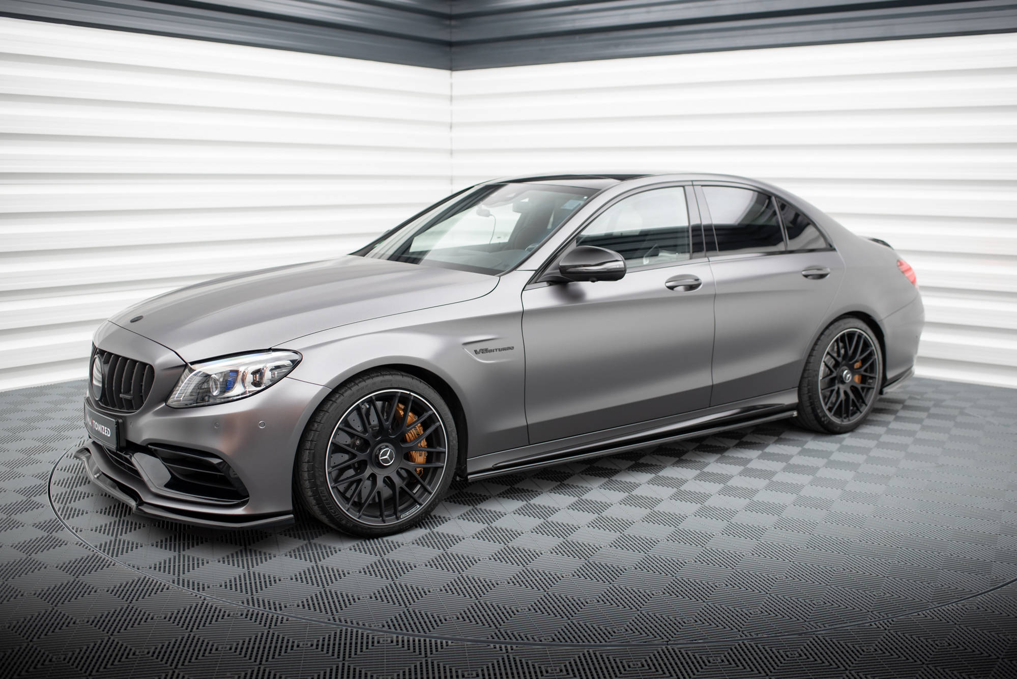 Splittersett Mercedes-AMG C63 Sedan / Estate W205 Facelift