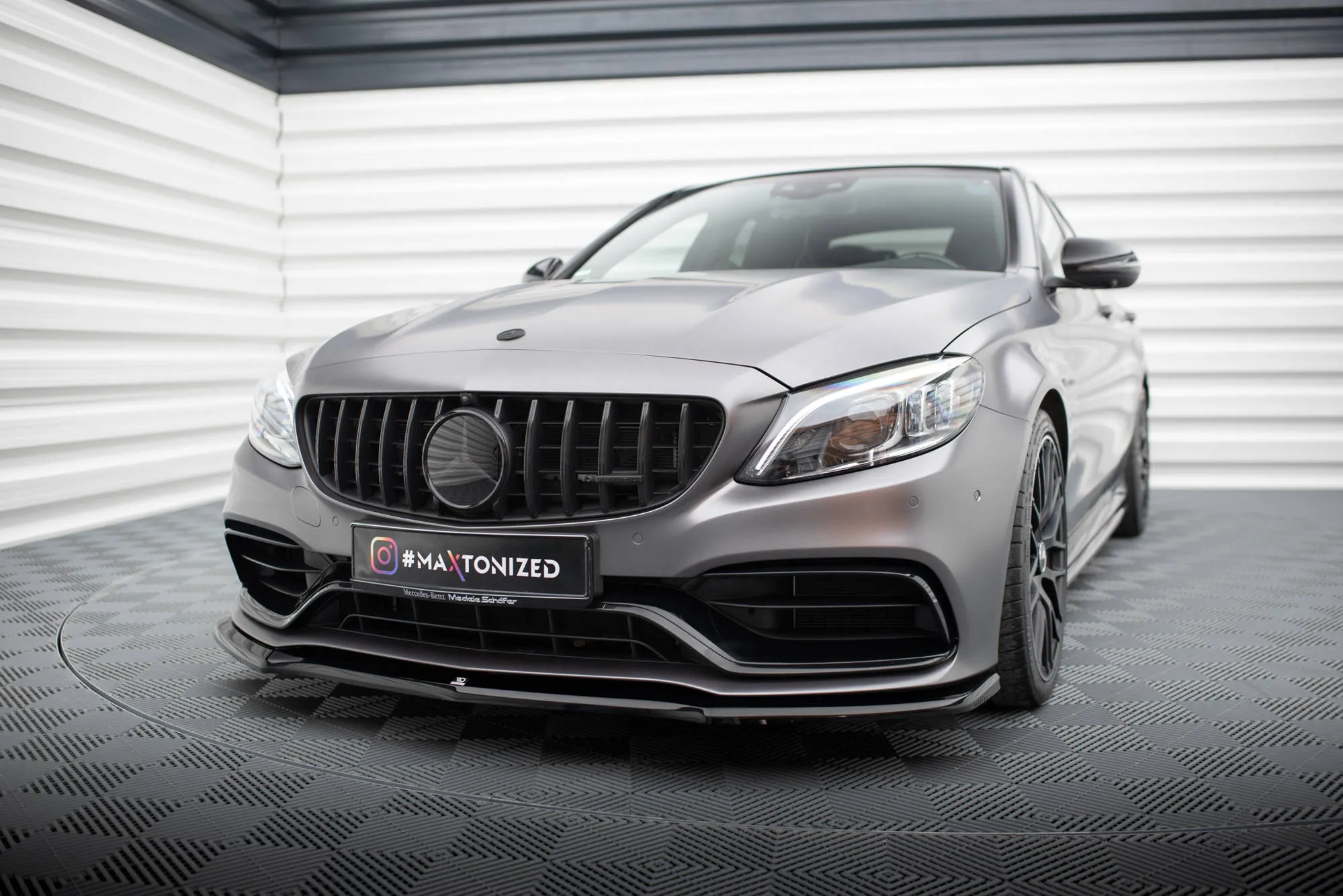 Splittersett Mercedes-AMG C63 Sedan / Estate W205 Facelift - Bilde 4