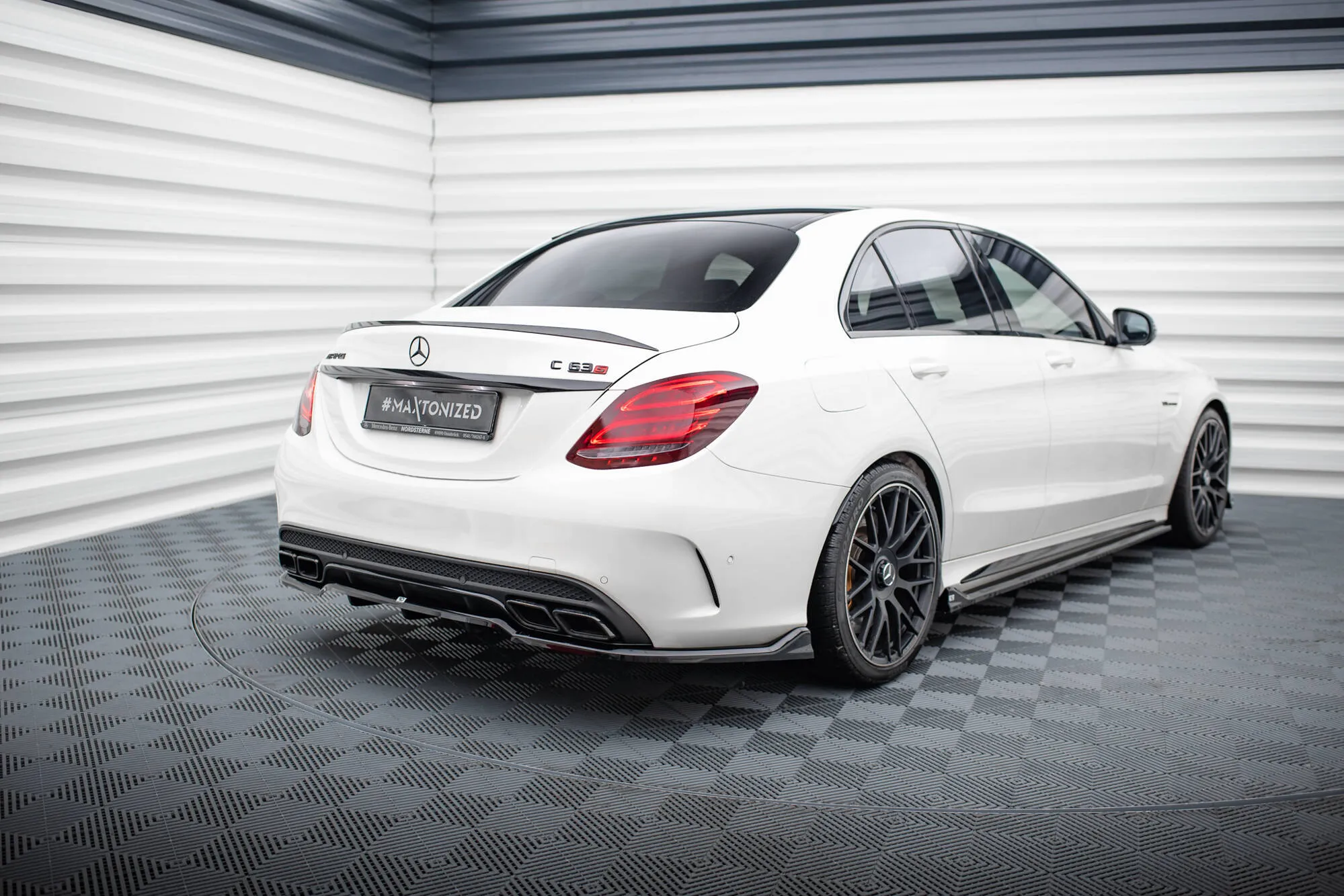 Splittersett Mercedes-AMG C63 Sedan / Estate W205 / S205 - Bilde 7