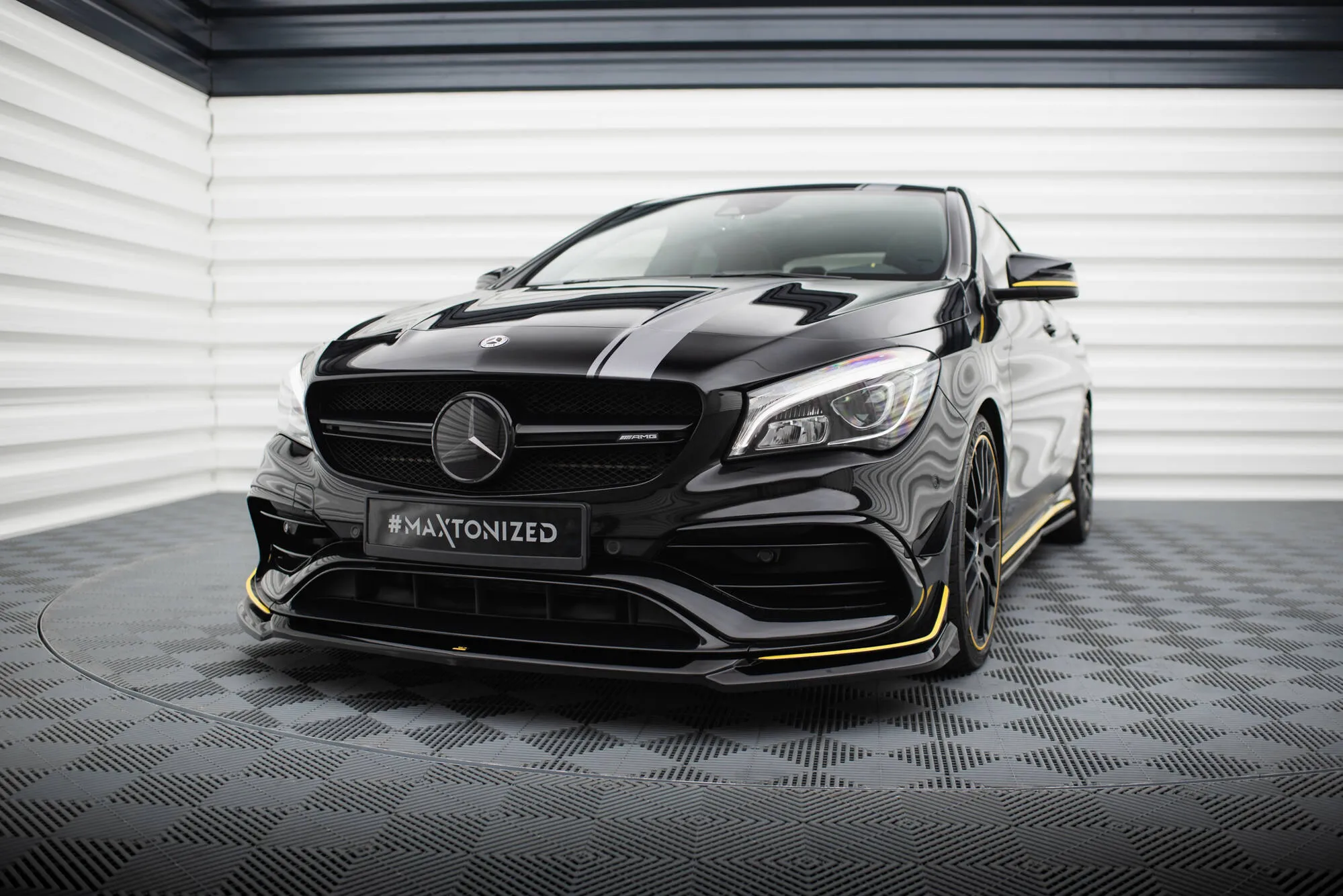 Splittersett Mercedes-AMG CLA 45 Aero C117 Facelift - Bilde 4