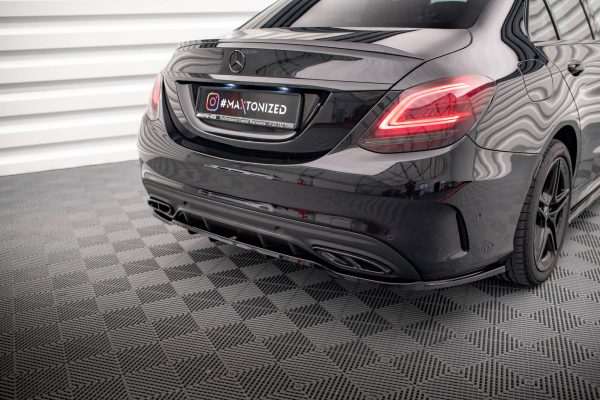 Splittersett Mercedes-Benz C AMG-Line Sedan / Estate W205 Facelift / S205 Facelift