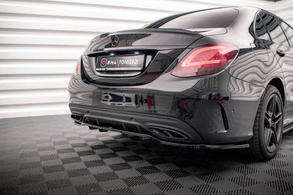 Splittersett Mercedes-Benz C AMG-Line Sedan / Estate W205 Facelift / S205 Facelift