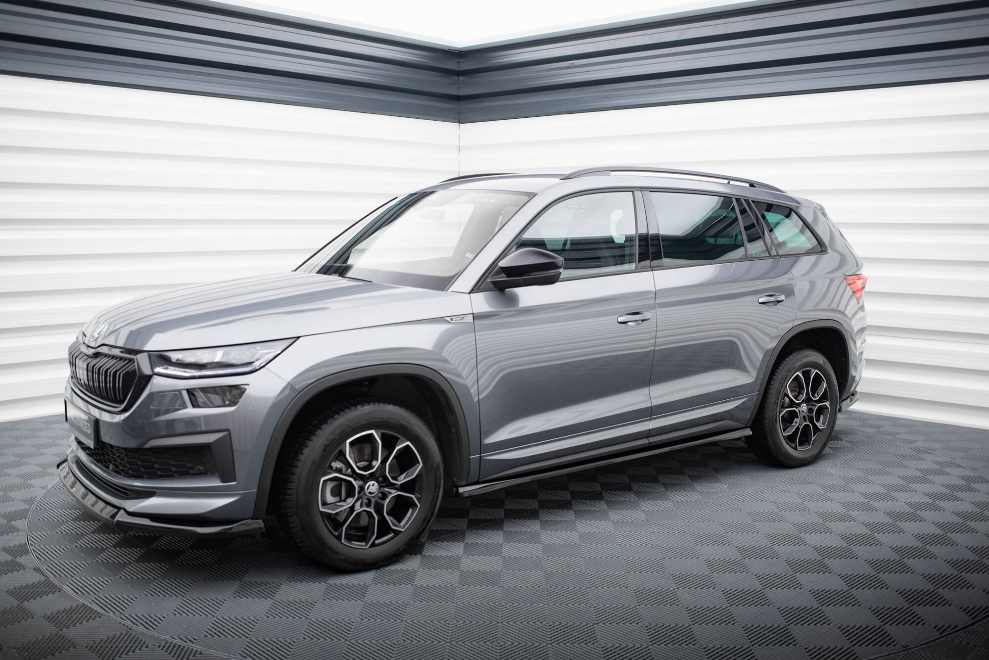 Splittersett Skoda Kodiaq Sportline Mk1 Facelift