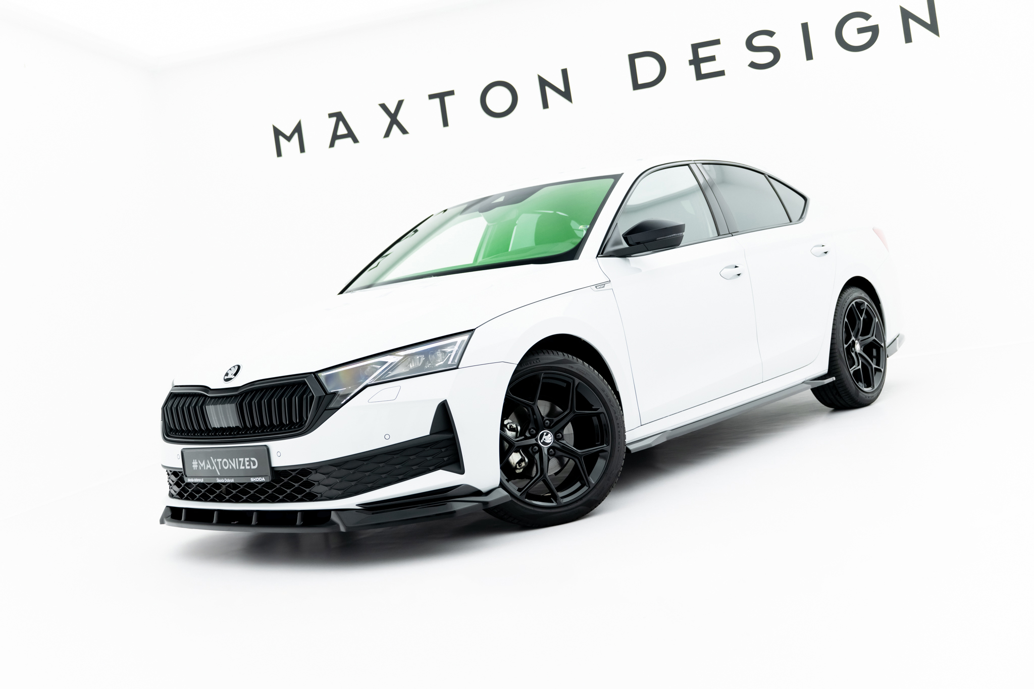 Splittersett Skoda Octavia Sportline Liftback / Combi Mk4 Facelift