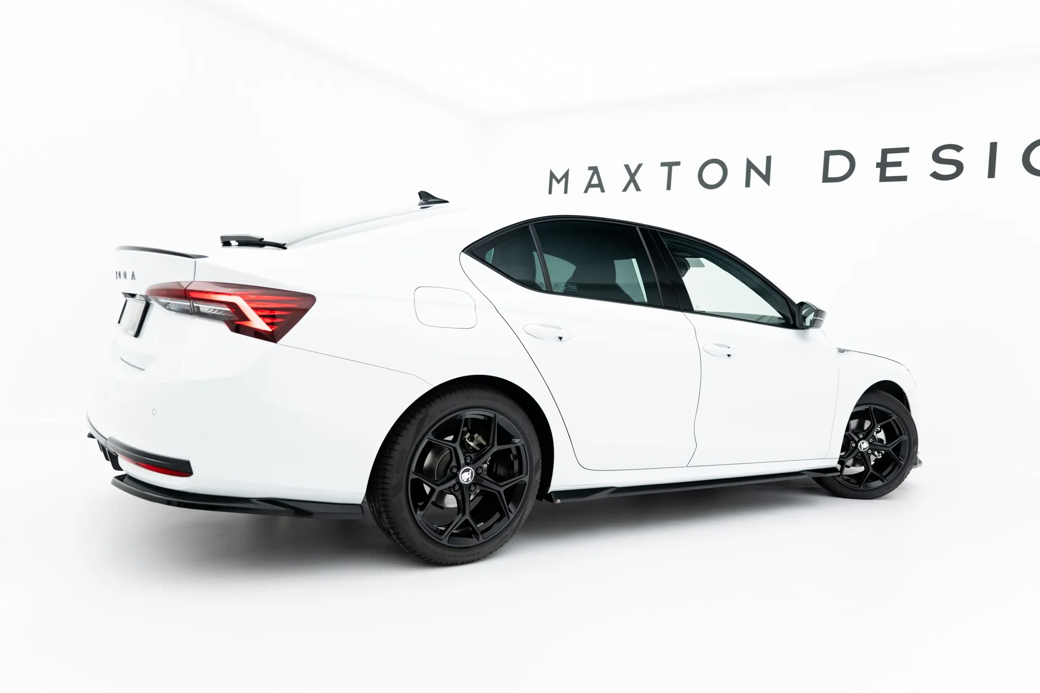 Splittersett Skoda Octavia Sportline Liftback / Combi Mk4 Facelift - Bilde 8