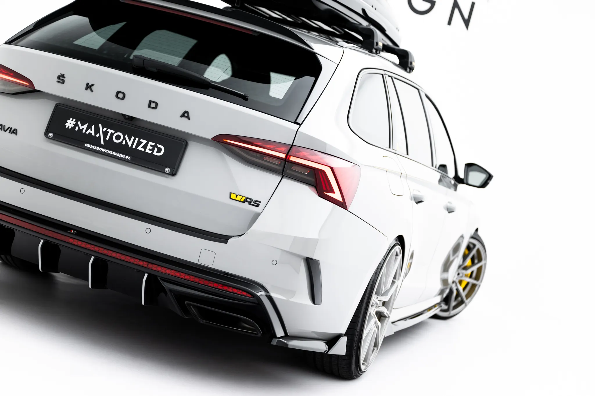 Splittersett V.2 Skoda Octavia RS Combi Mk4 - Bilde 12