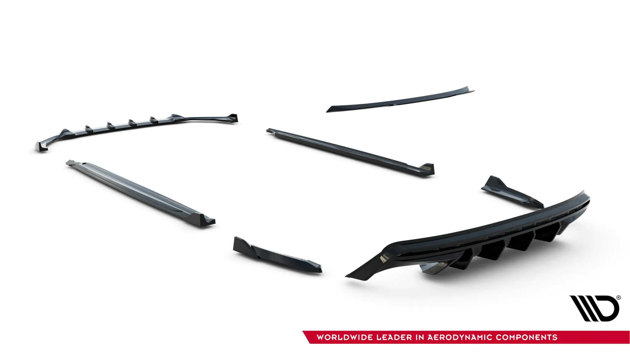 Splittersett V.2 Skoda Octavia RS Combi Mk4 - Bilde 22