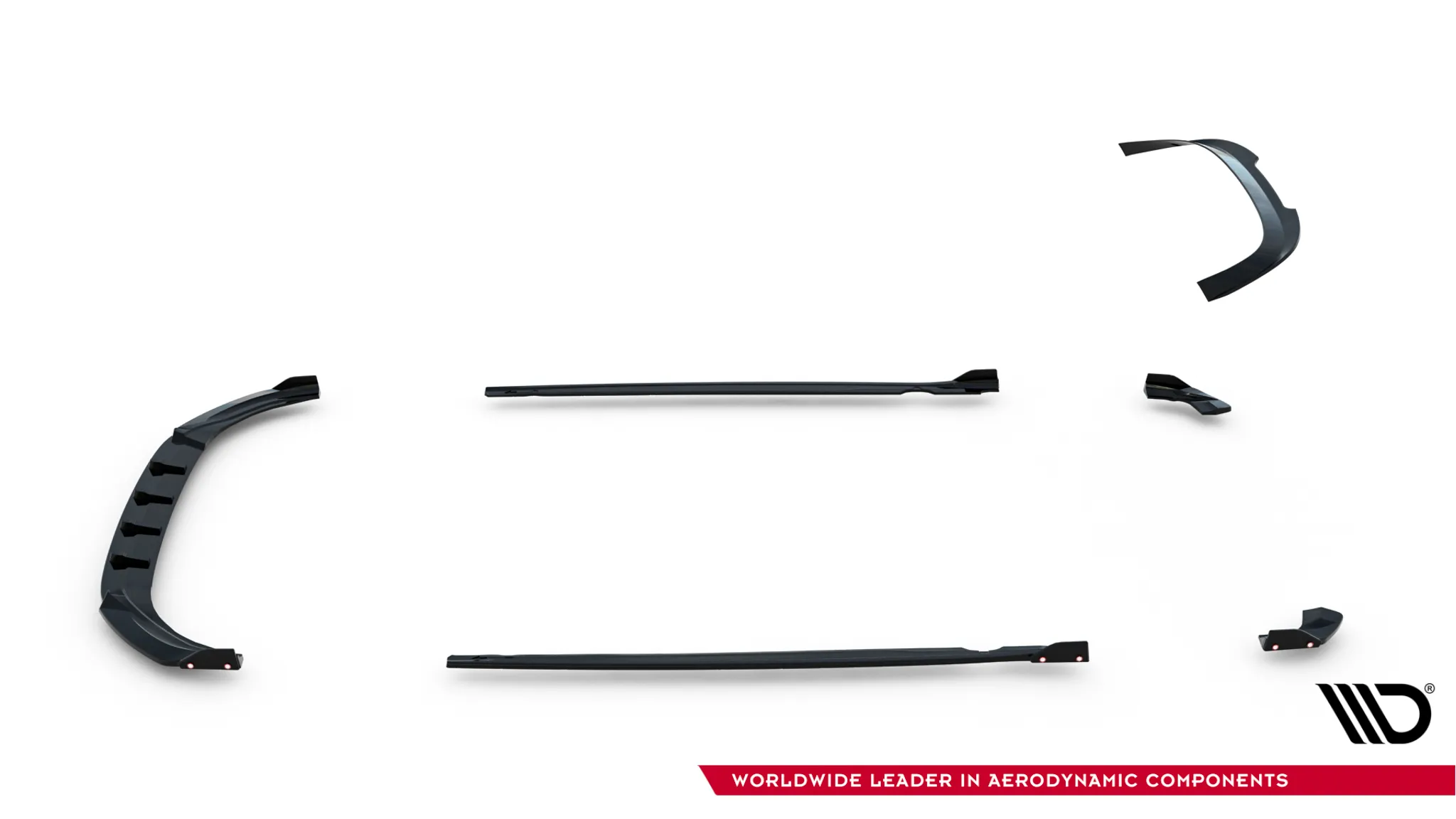 Splittersett V.3 Volkswagen Golf R Mk8 Facelift - Bilde 15