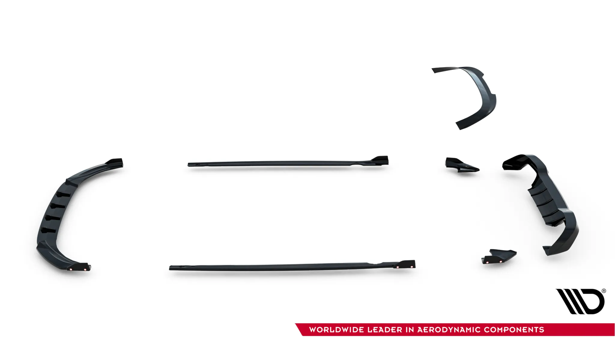 Splittersett V.4 Volkswagen Golf R Mk8 Facelift - Bilde 18