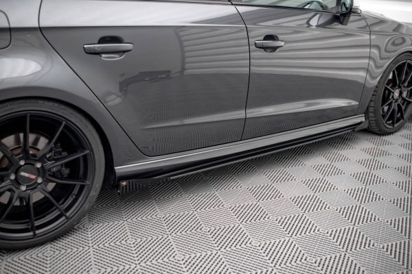 Sideskjørt Flaps Audi S3 / A3 S-Line Sportback 8V Facelift