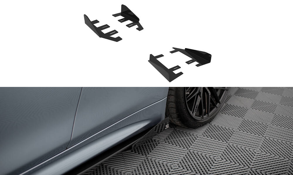 Sideskjørt Flaps BMW 4 Coupe / Gran Coupe / Cabrio M-Pack F32 / F36 / F33