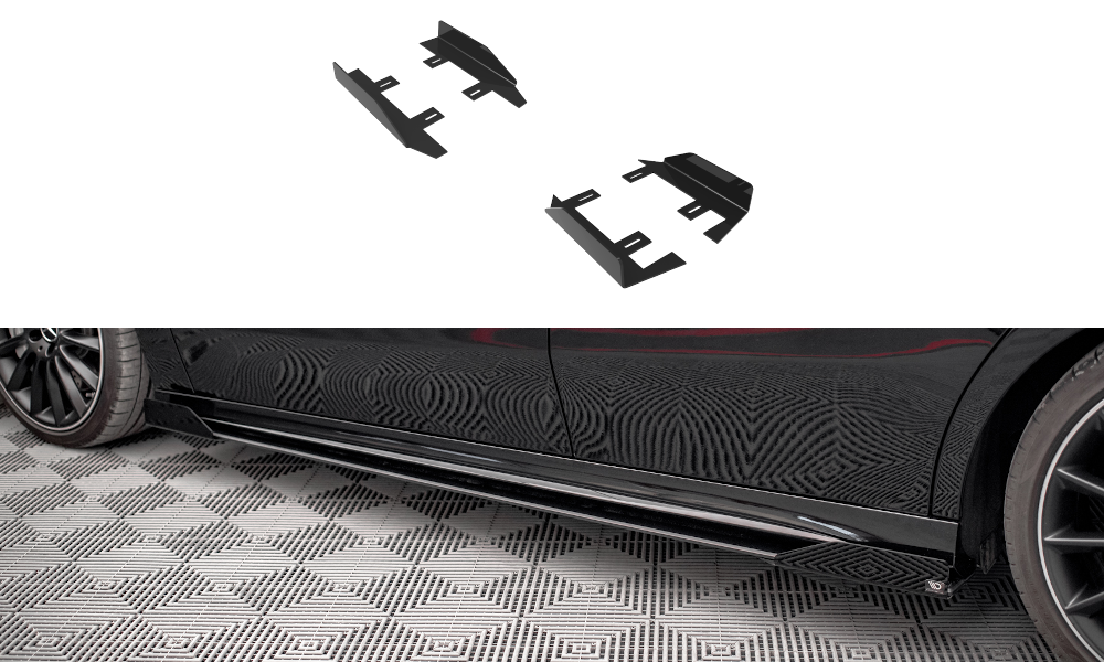 Sideskjørt Flaps Mercedes A35 AMG / AMG-Line Aero Pack W177