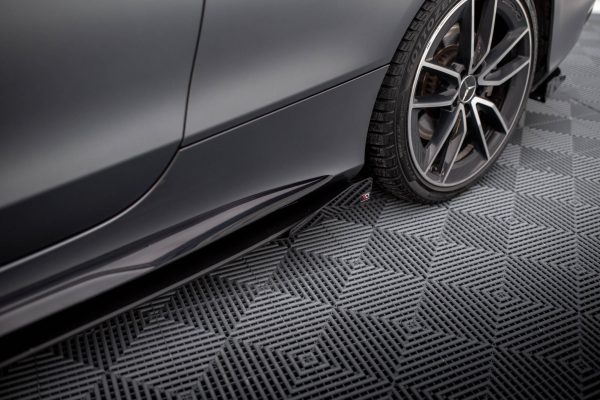 Sideskjørt Flaps Mercedes-AMG C43 Coupe / Cabrio C205 Facelift / A205 Facelift