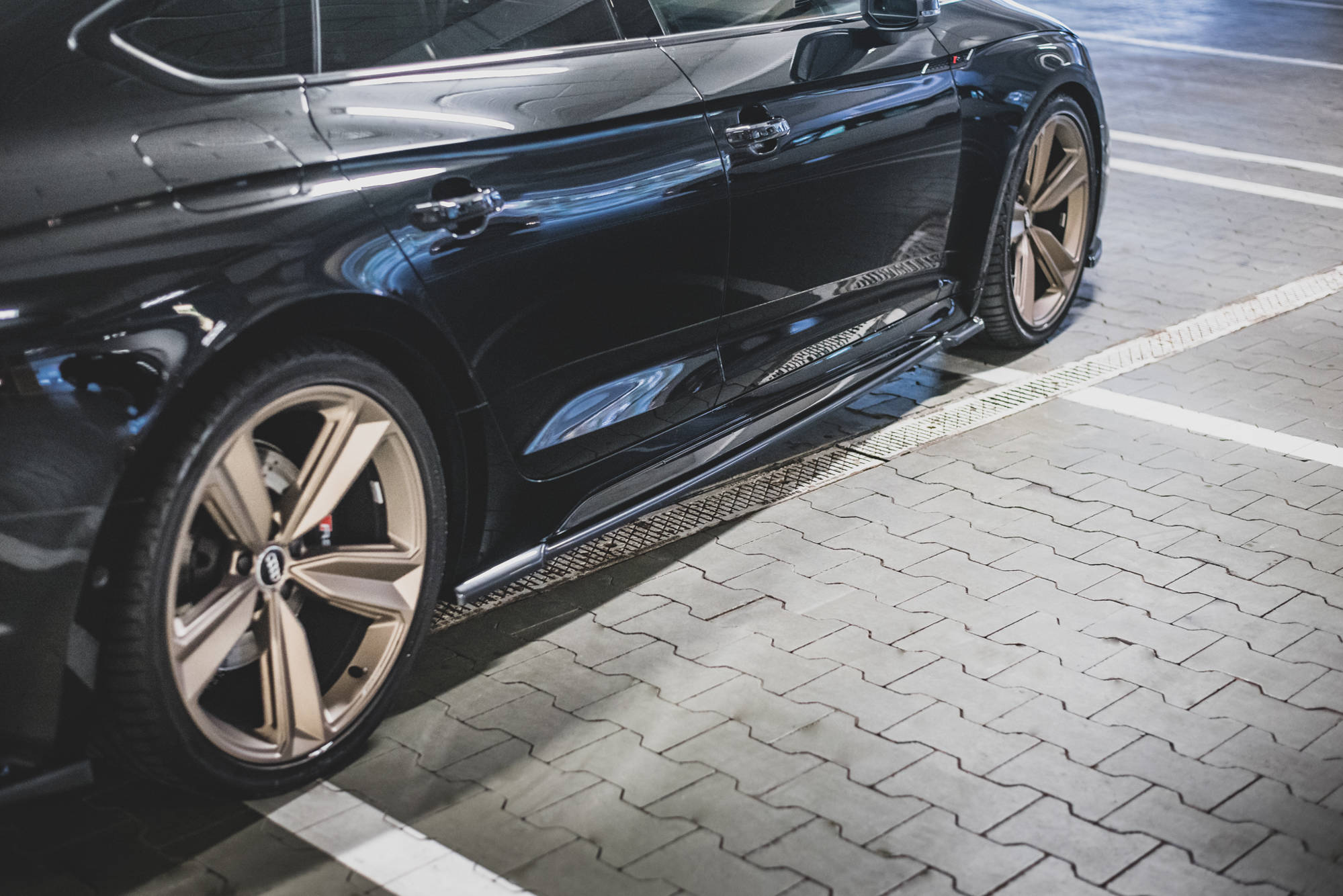 Sideskjørt Audi RS5 Sportback F5 Facelift