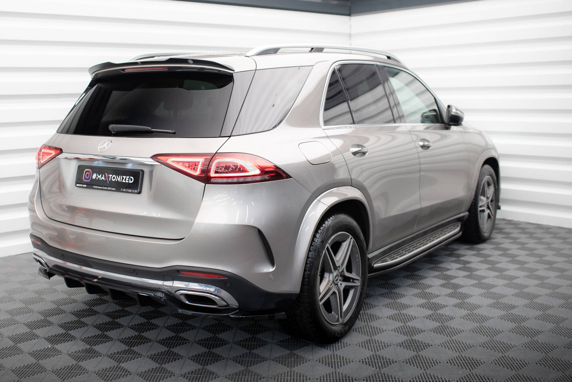 Sideskjørt Mercedes-AMG / AMG-Line GLE SUV W167 / W167 Facelift