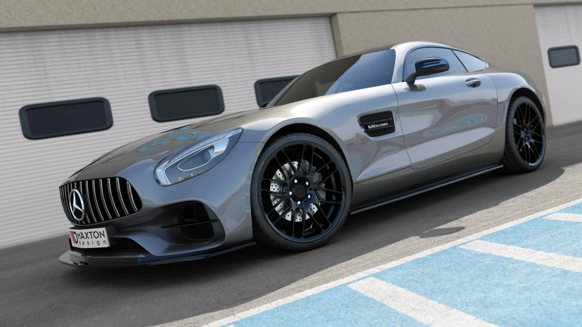 Sideskjørt Mercedes-AMG GT / GT S C190 Facelift