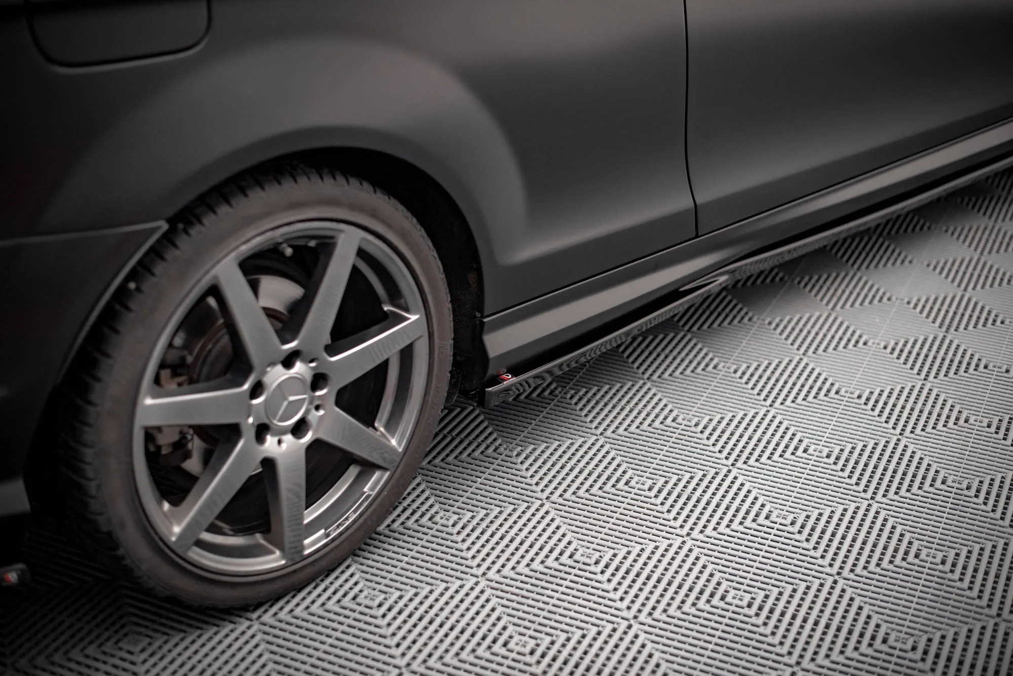 Sideskjørt Mercedes-Benz C Coupe / Sedan / Estate AMG-Line C204 / W204 Facelift / S204 Facelift - Bilde 2