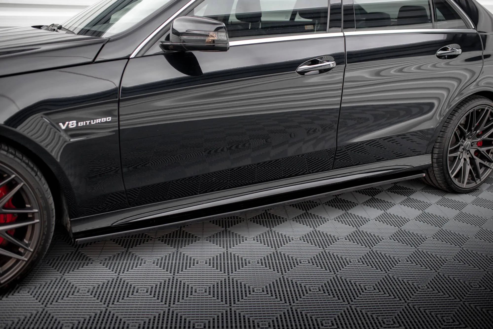 Sideskjørt Mercedes-Benz E63 AMG / AMG-Line Sedan W212 Facelift