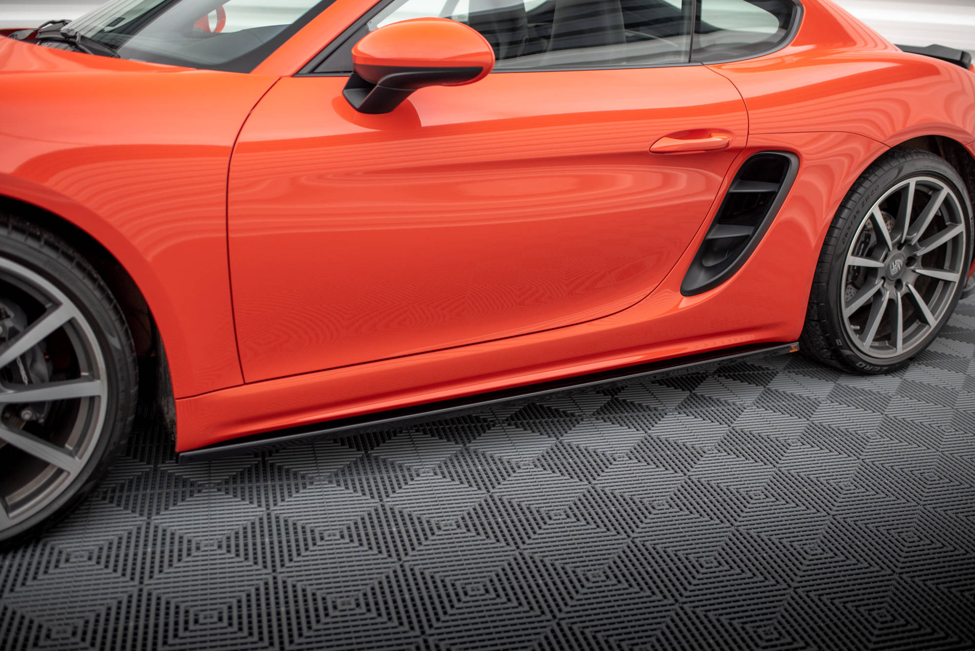 Sideskjørt Porsche 718 Cayman 982c