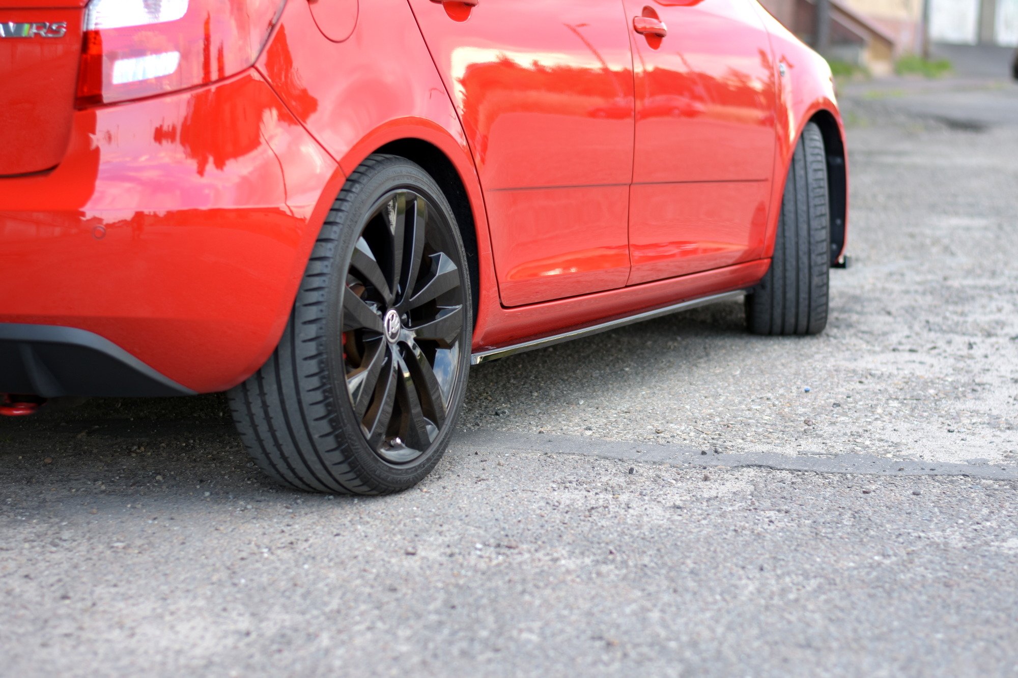 Sideskjørt Skoda Fabia RS Mk2