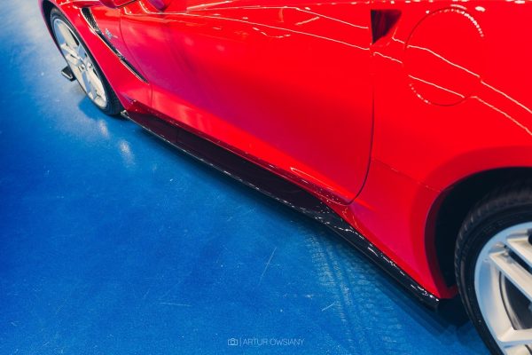 Sideskjørt V.1 Chevrolet Corvette Stingray C7