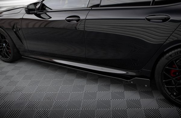 Sideskjørt V.1 Med Flaps BMW M8 Gran Coupe F93 / 8 Gran Coupe M-Pack G16