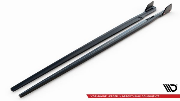 Sideskjørt V.1 Med Flaps BMW M8 Gran Coupe F93 / 8 Gran Coupe M-Pack G16